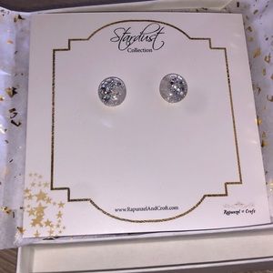 Glittery earrings Rapunzel & Croft